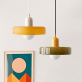 Vintage Glass LED Pendant Lights for Bedroom